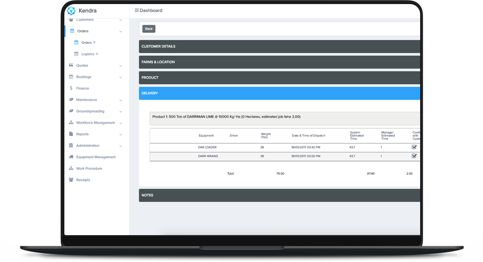 kendra mine mining quarrying business software